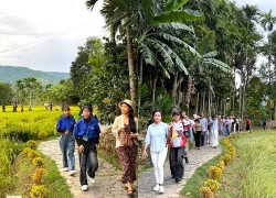 Làng cổ mùa lúa chín hút khách dịp 2/9