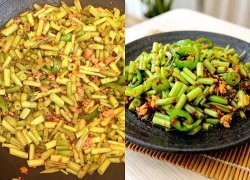 Ăn mãi mới biết rau này giàu canxi, đem luộc, làm nộm hay xào đều ngon giòn lại bổ, được ưa chuộng vào mùa hè