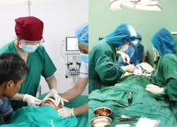 Bị chó hàng xóm cắn, bé trai 2 tuổi tổn thương nghiêm trọng vùng mặt