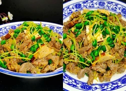 Chỉ mất 10 phút vào bếp, trộn 3 nguyên liệu này với nhau là có món ăn ngon đậm đà với rau và thịt, rất đưa cơm