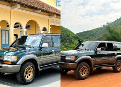 Dân chơi 9X 'hồi sinh' Land Cruiser LC80 1995, săn 200 phụ tùng khắp thế giới