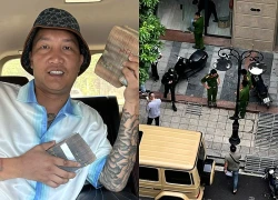 Nhiều cảnh sát xuất hiện tại nhà Huấn "Hoa Hồng"