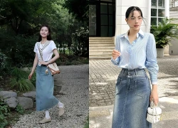 Nhìn lại sức hút bất tận từ những chiếc váy jeans quen thuộc