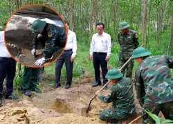 Quảng Trị: Tìm thấy 13 hài cốt liệt sĩ cùng nhiều di vật tại khu vực Câu Nhi