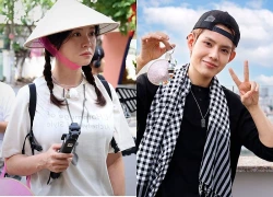 Song Ji Hyo đến Việt Nam gặp 2 trai đẹp Tinh Hà Say Hi