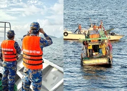 Tìm thấy thi thể 2 ngư dân mất tích vụ tàu cá chạy vòng tròn trên biển Phú Quốc