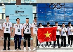 7/8 học sinh đội tuyển Việt Nam đoạt huy chương tại Olympic Trí tuệ nhân tạo quốc tế (IOAI) 2026