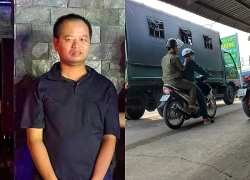 Cảnh sát vây bắt nghi phạm liên quan vụ giết người đang chạy trốn trên quốc lộ