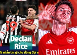 Declan Rice đã nhắn 10 từ gì cho đồng đội mới Bruno Guimaraes?