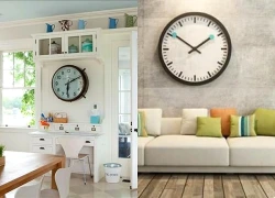 Đừng để nhà nghèo đi vì treo đồng hồ sai chỗ