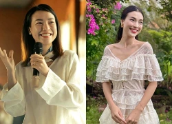 Hoàng Oanh sau đổ vỡ với chồng Tây: Nhan sắc rạng rỡ, U40 có tình yêu mới