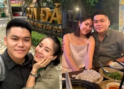 Lê Phương và chồng kỷ niệm ngày cưới