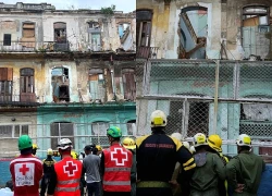 Sập công trình tại Cuba khiến nhiều người thương vong