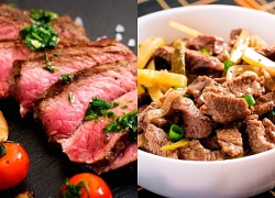 Thịt bò càng tái càng bổ, có đúng không?