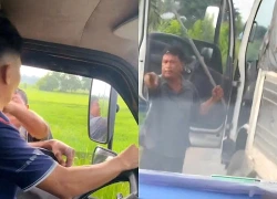 Xin vượt không được, tài xế chặn đường đánh chảy máu mũi người khác
