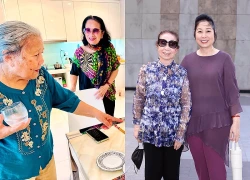 Bữa cơm đầm ấm của NSND Trà Giang, Hồng Vân phẫn nộ vì ảnh bị dùng quảng cáo trái phép