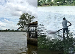 Câu cá sát quán cà phê, hoảng hốt phát hiện thi thể phụ nữ mặc áo khoác xanh
