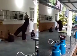 Điều tra vụ người đàn ông mặc áo nâu cầm roi đánh trẻ tại chùa Bầu