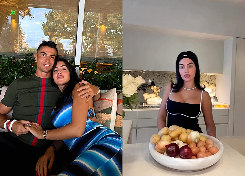Khả năng nấu nướng của vợ Ronaldo
