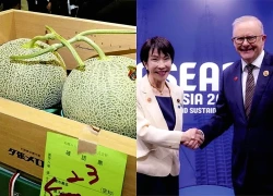 Nhật Bản 'giảm nhiệt' tranh cãi Thủ tướng Australia đùa về món quà dưa lưới