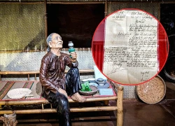 Nghẹn ngào lá đơn "xin nhận thi thể chồng" được vợ liệt sĩ gìn giữ hơn 40 năm qua