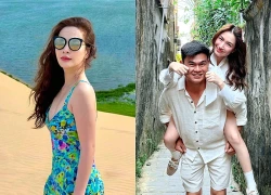 Ca sĩ Hòa Minzy quấn quýt bên Đại uý Thăng Văn Cương, MC Đan Lê gợi cảm