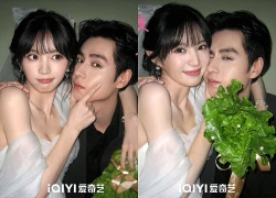 Điền Hi Vi và Hồ Nhất Thiên gây sốt với bộ ảnh cưới ngọt ngào
