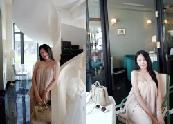Doãn Hải My ra ngoài là tiểu thư sang chảnh, về nhà trổ tài "nữ công gia chánh", chăm chút biệt thự của Văn Hậu cực khéo