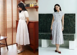 Giày gót thấp biến mọi trang phục trở nên đắt giá hơn