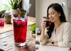 Mẹo uống nước lá tía tô để hỗ trợ làn da khỏe đẹp