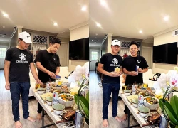 Quang Lê làm giỗ lần thứ 13 cho bố