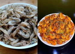 Rang tôm mà cho thứ này, tôm sẽ bị mềm, kém giòn nhiều người không biết bảo sao món ăn chẳng ngon