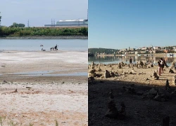 Sông Danube cạn nước, Romania đóng nhà máy hạt nhân duy nhất, Hungary xây đập ứng phó