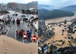 Trung Quốc sơ tán hơn 60.000 người do mưa lớn