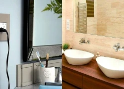 Vì sao phòng tắm hiện đại ngày càng cần ổ điện?