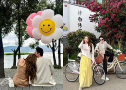 Việt Anh và Quỳnh Nga 'dính nhau như sam' kể từ khi công khai