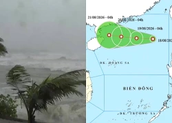 Biển Đông vừa xuất hiện áp thấp nhiệt đới