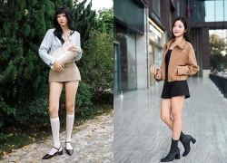 Cần gì gót cao, giày mũi nhọn vẫn giúp chân nàng dài miên man