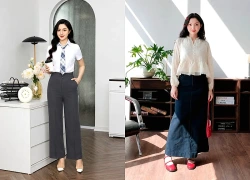 Đánh bay sự đơn điệu cùng thời trang công sở chuẩn thời thượng