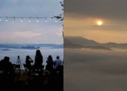 Đỉnh Đồn Đèn hút bạn trẻ “săn mây” giữa đại ngàn Thái Nguyên