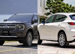 Giải mã sức hút của Mazda CX-5 và Ford Everest trong nhóm xe đa dụng cỡ trung