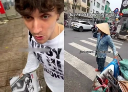 Khách Tây đến TP.HCM lạc mất giày, được "thủ lĩnh" ve chai tìm thấy trong vòng 40 phút: Diễn biến thu về gần 1 triệu view