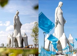 Khánh thành Tượng Đức Mẹ Maria cao nhất châu Âu