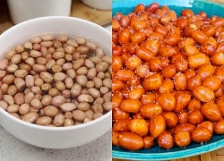 Làm lạc rang muối đừng cho ngay vào chảo, thêm 1 bước và 1 nguyên liệu, lạc giòn ngon thơm nức cả tuần