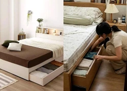 Tưởng mua giường có ngăn kéo là lời, dùng lâu mới thấy những bất tiện này