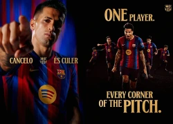 Barca chính thức ký hợp đồng với Joao Cancelo
