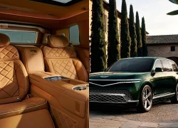 Genesis GV90 lộ diện: SUV không có cột B, cửa mở ngược độc đáo