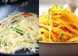 Loại củ siêu giàu kali, đem xào kiểu này cực tốn cơm
