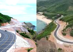Vẻ đẹp cung đèo Lộ Diêu uốn lượn ven biển Gia Lai