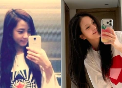 2 bức ảnh selfie trước gương "bóc trần" tuổi tác của Jisoo (BLACKPINK)